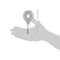 Thrifco Plumbing Showerhead and Shower Arm Flange and Assembly, 6-in, Brushed Ni 4402295 - alternate 3